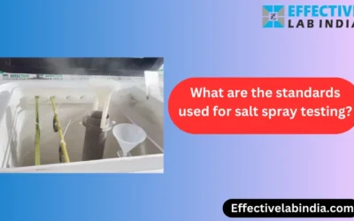 What is the standard Used for salt spray testing?
