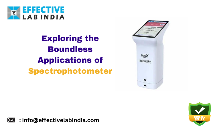 Exploring the Boundless Applications of Spectrophotometer
