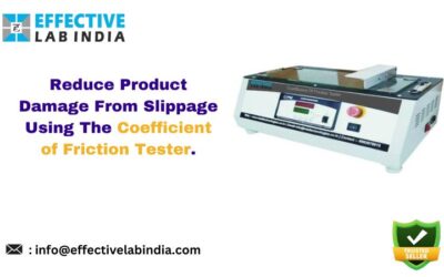Reduce Product Damage From Slippage Using The Coefficient of Friction Tester.