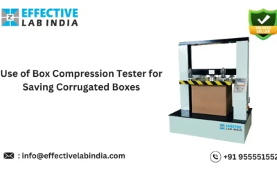 Use of Box compression tester for saving Corrugated Boxes
