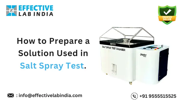 How to Prepare a Solution used in Salt Spray Test
