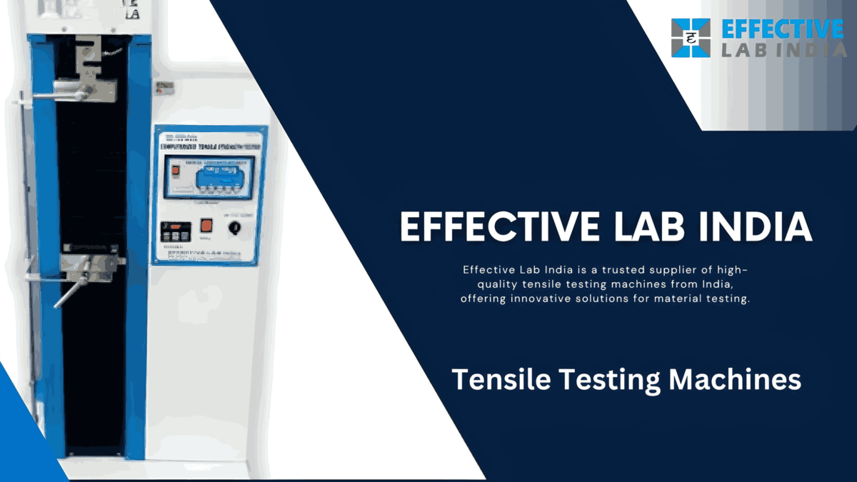 Tensile Testing Machines Supplier from India