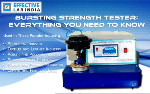 Bursting Strength Tester Manufacturer: Everything You Need to Know