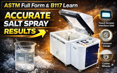 ASTM Full Form & B117 Learn: Accurate Salt Spray Results