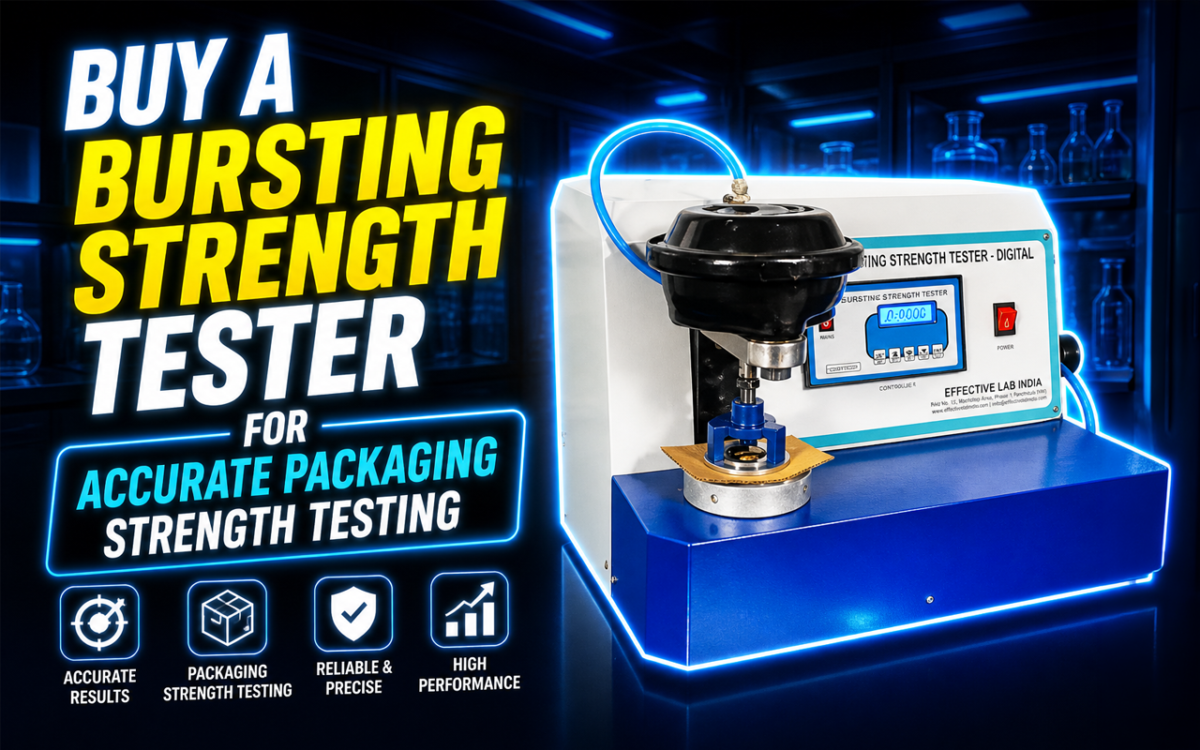 Bursting Strength Tester – Digital Pneumatic​