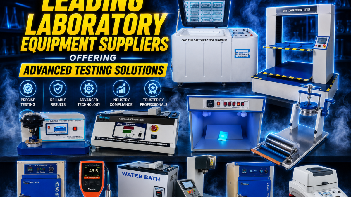 Leading Laboratory Equipment Suppliers Offering Advanced Testing Solutions