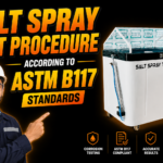 Salt Spray Test Procedure According to ASTM B117 Standards