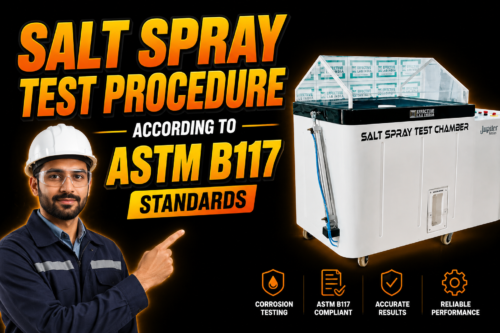 Salt Spray Test Procedure According to ASTM B117 Standards